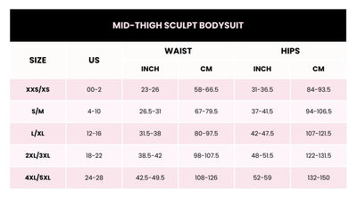 Mid-Thigh Sculpt Bodysuit