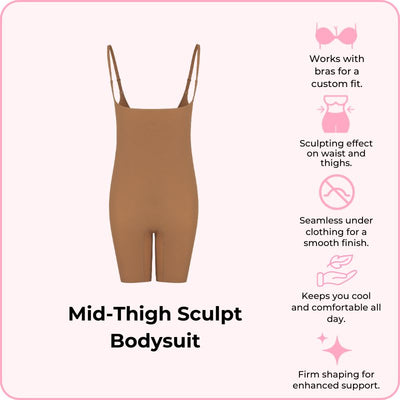 Mid-Thigh Sculpt Bodysuit