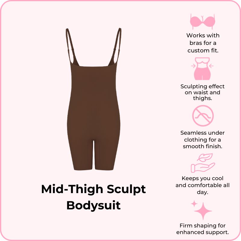 Mid-Thigh Sculpt Bodysuit